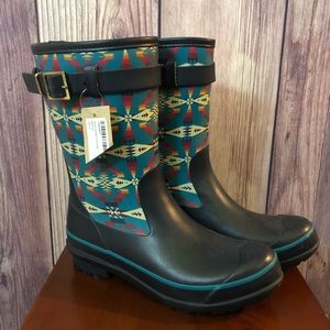 Pendleton Rain Boots | Size 8